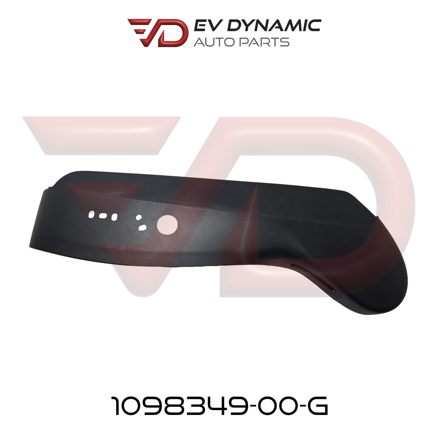 NEW OEM Tesla Model 3/Y First Row Outboard Sideshield for Right-Hand Seat - Lumbar 1098349-00-G
