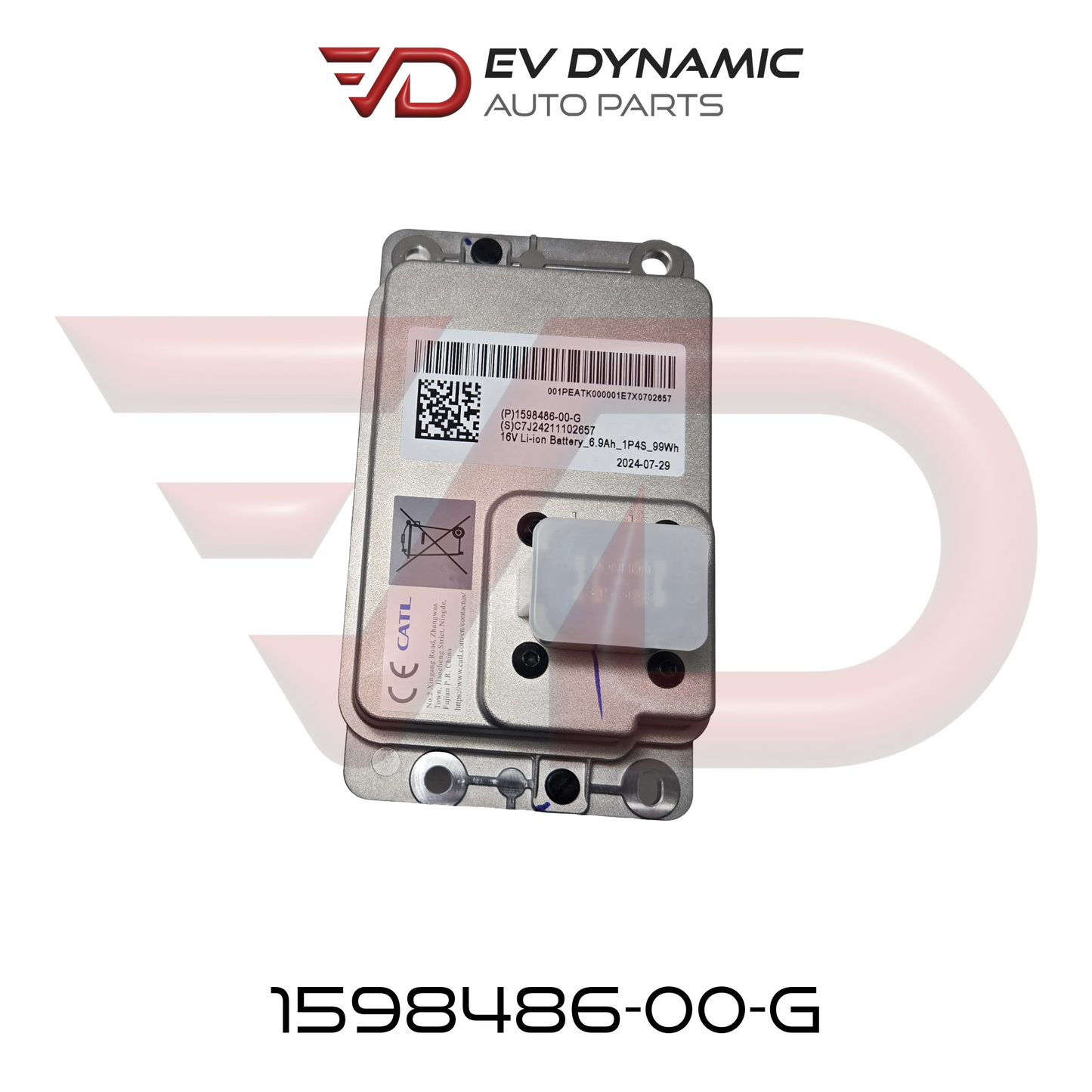 NEW OEM Tesla Model 3/Y/S/X 16V Li-Ion Battery 1598486-00-G