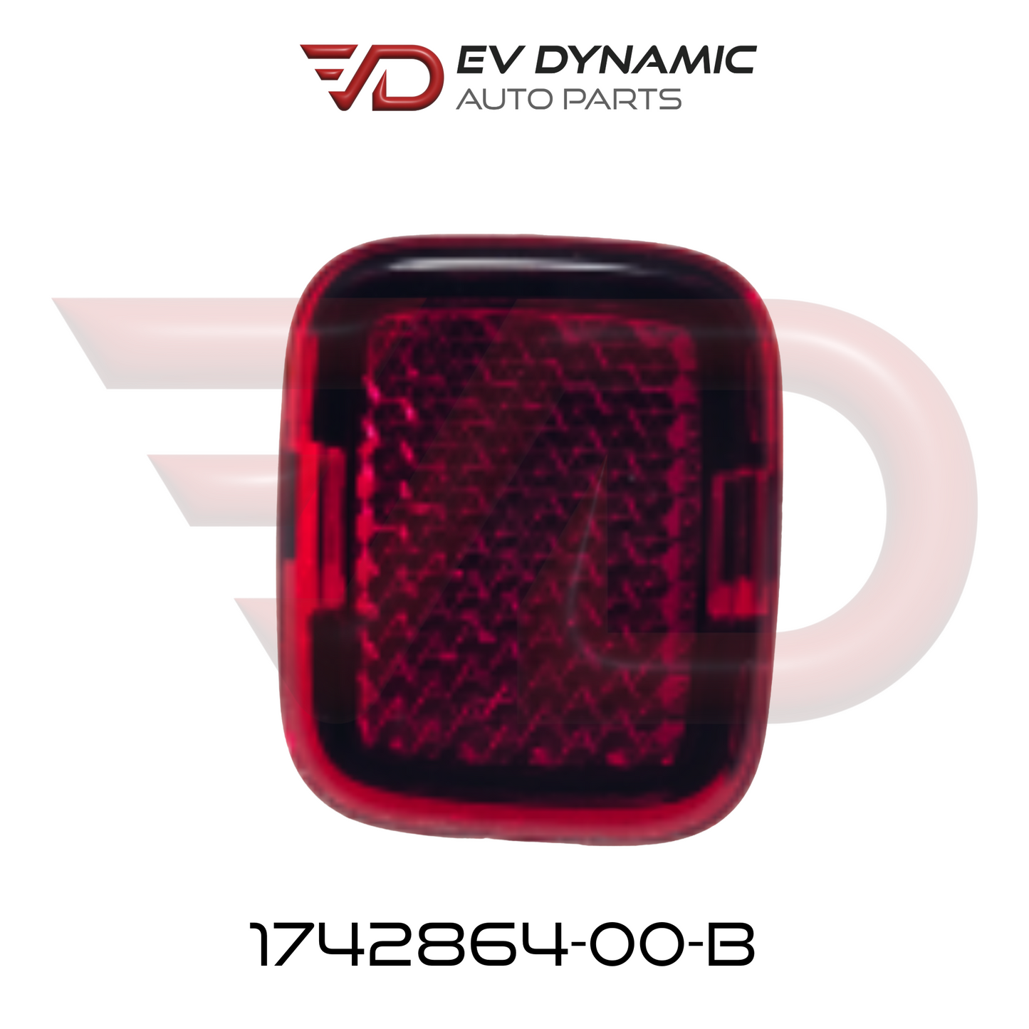 Reflector de moldura de puerta OEM nuevo para Tesla Model 3/Y/X 1742864-00-B