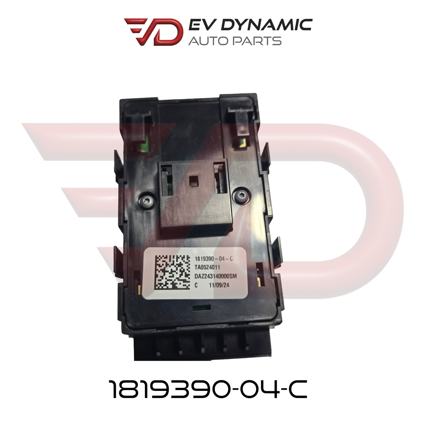 Interruptor de ventana del conductor para Tesla Cybertruck, nuevo, OEM, 1819390-04-C