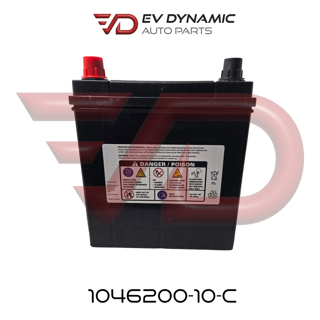 NEW OEM Tesla Model X 12V Battery AtlasBX B19 Flooded 1046200-10-C