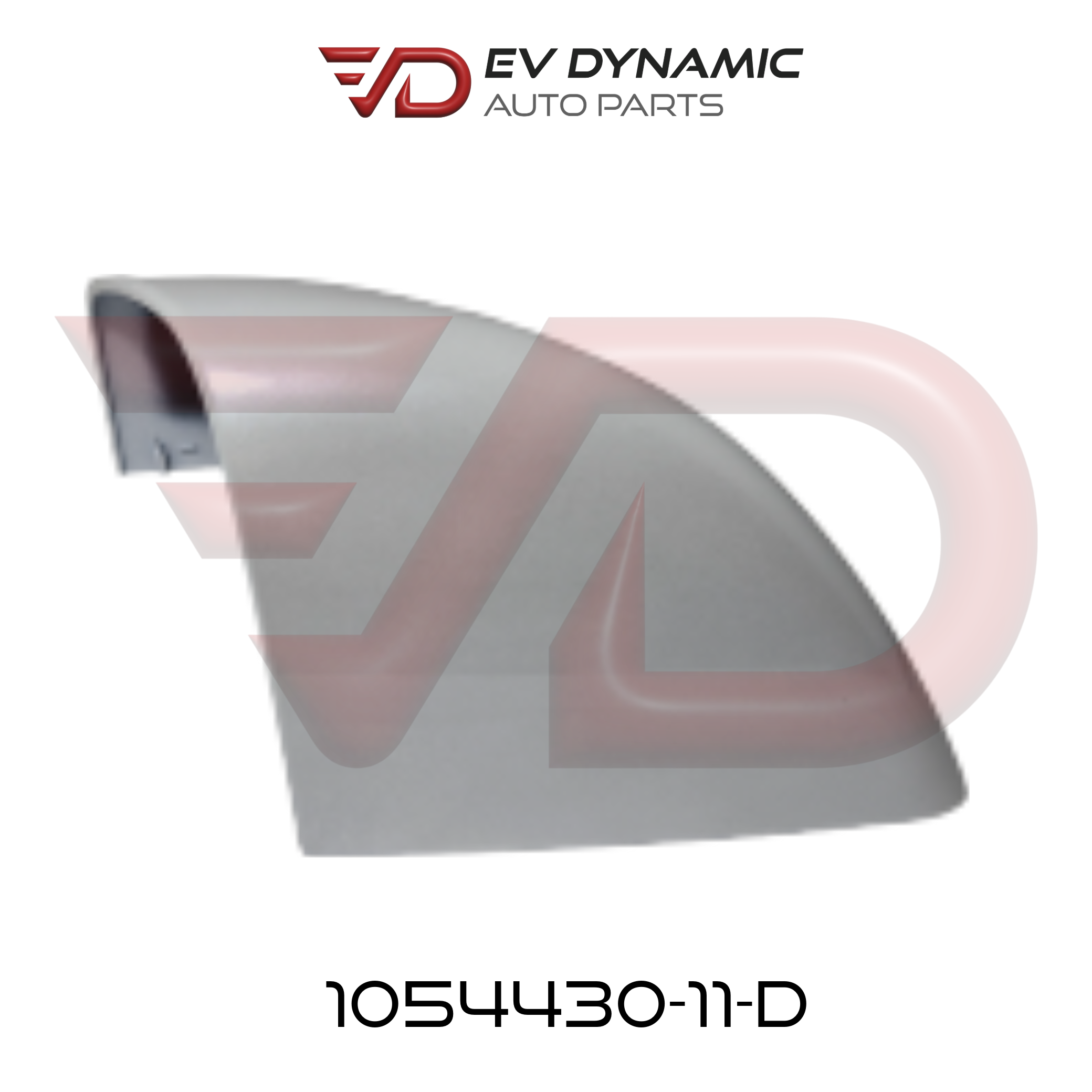 NEW OEM Tesla Model X Exterior Mirror Skull Cap Left Hand Pearl White PPSW 1054430-11-D