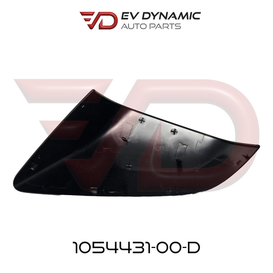 NUEVA tapa de calavera para espejo retrovisor exterior Tesla Model X, derecha, sin pintar, 1054431-00-D
