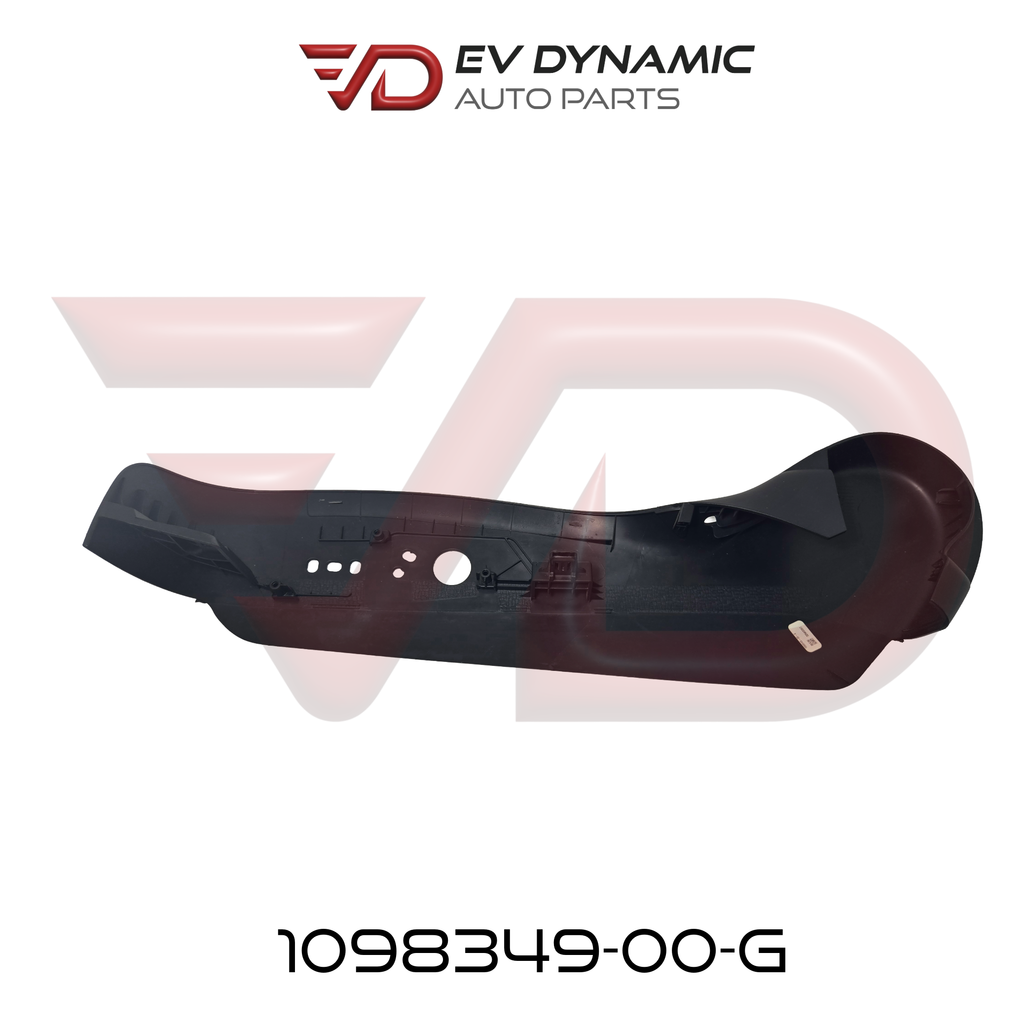 NEW OEM Tesla Model 3/Y First Row Outboard Sideshield for Right-Hand Seat - Lumbar 1098349-00-G