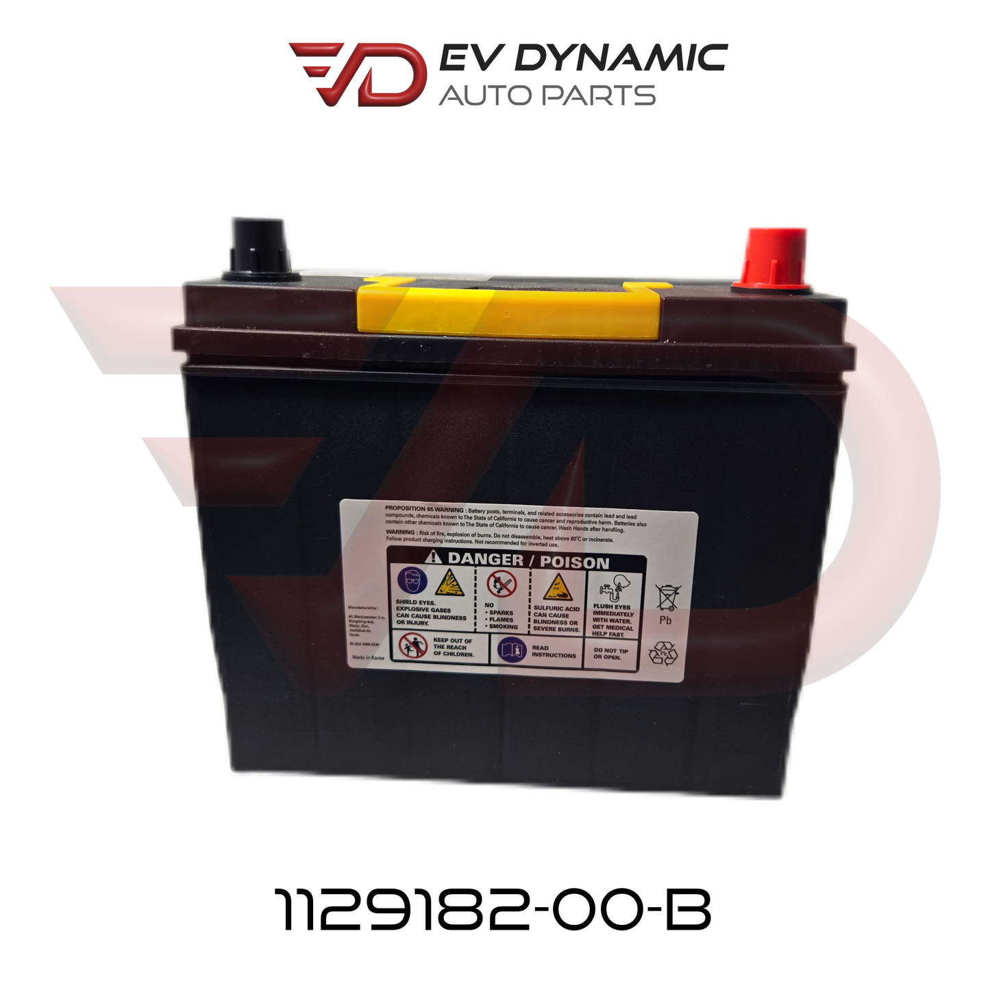 NEW OEM Tesla Model 3/Y 12V Battery and Vent Plug Assembly 1129182-00-B