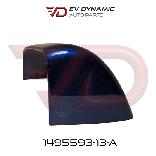 NUEVO OEM Tesla Model Y Skull Cap Espejo retrovisor exterior izquierdo Azul oscuro 1495593-13-A