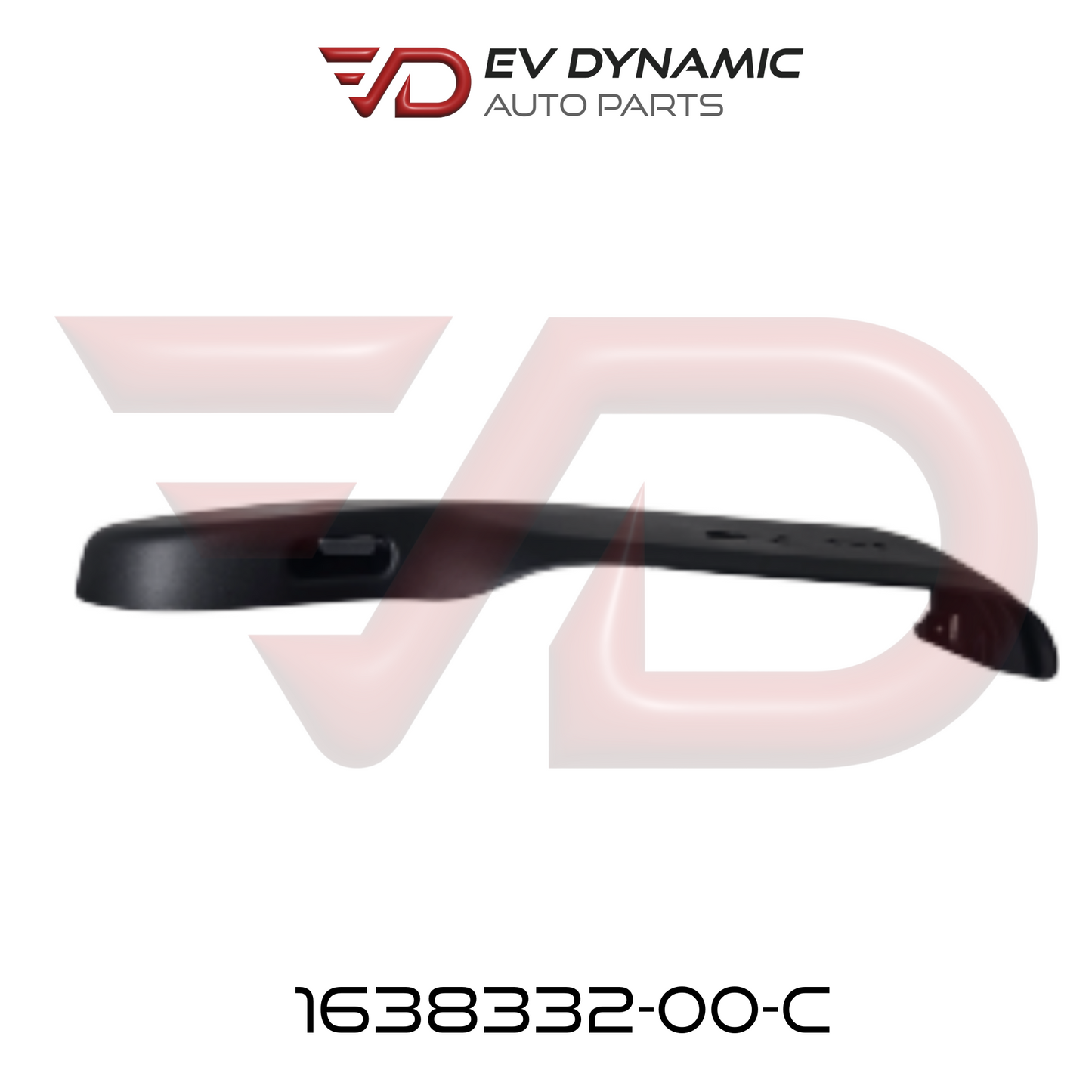 NEW OEM Tesla Model Y First Row Outboard Sideshield for Left-Hand Seat Lumbar Left-Hand Drive 1638332-00-C