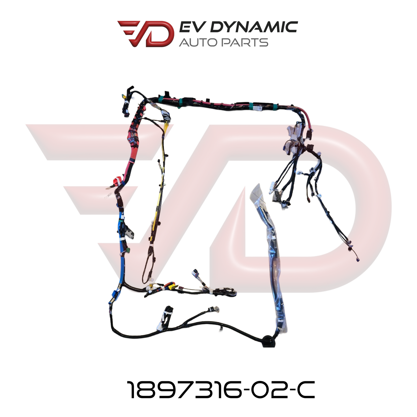 NEW OEM Tesla M3 Harness Assembly - Body Right - LHD - Base Radio 1897316-02-C