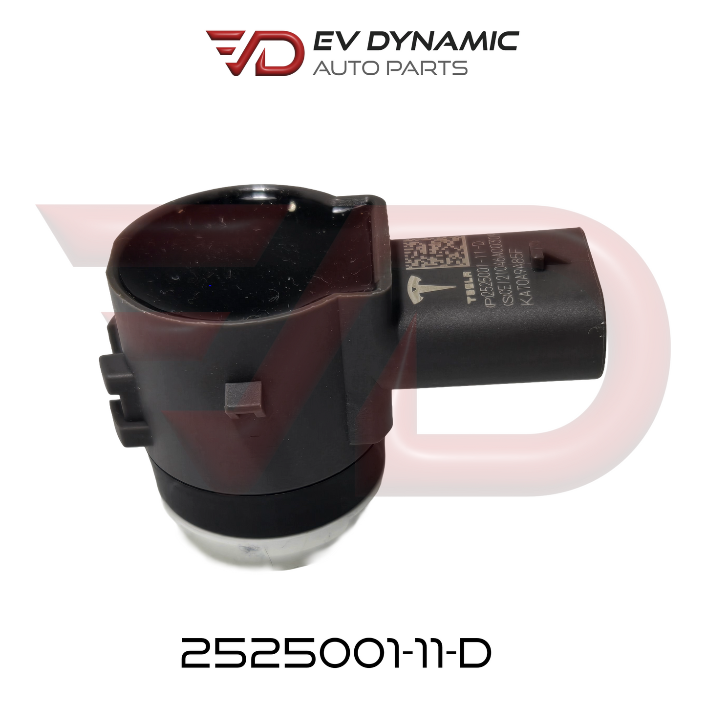 NEW OEM Tesla Model S Y X Ultrasonic Sensor APA Radial Pearl White 2525001-11-D