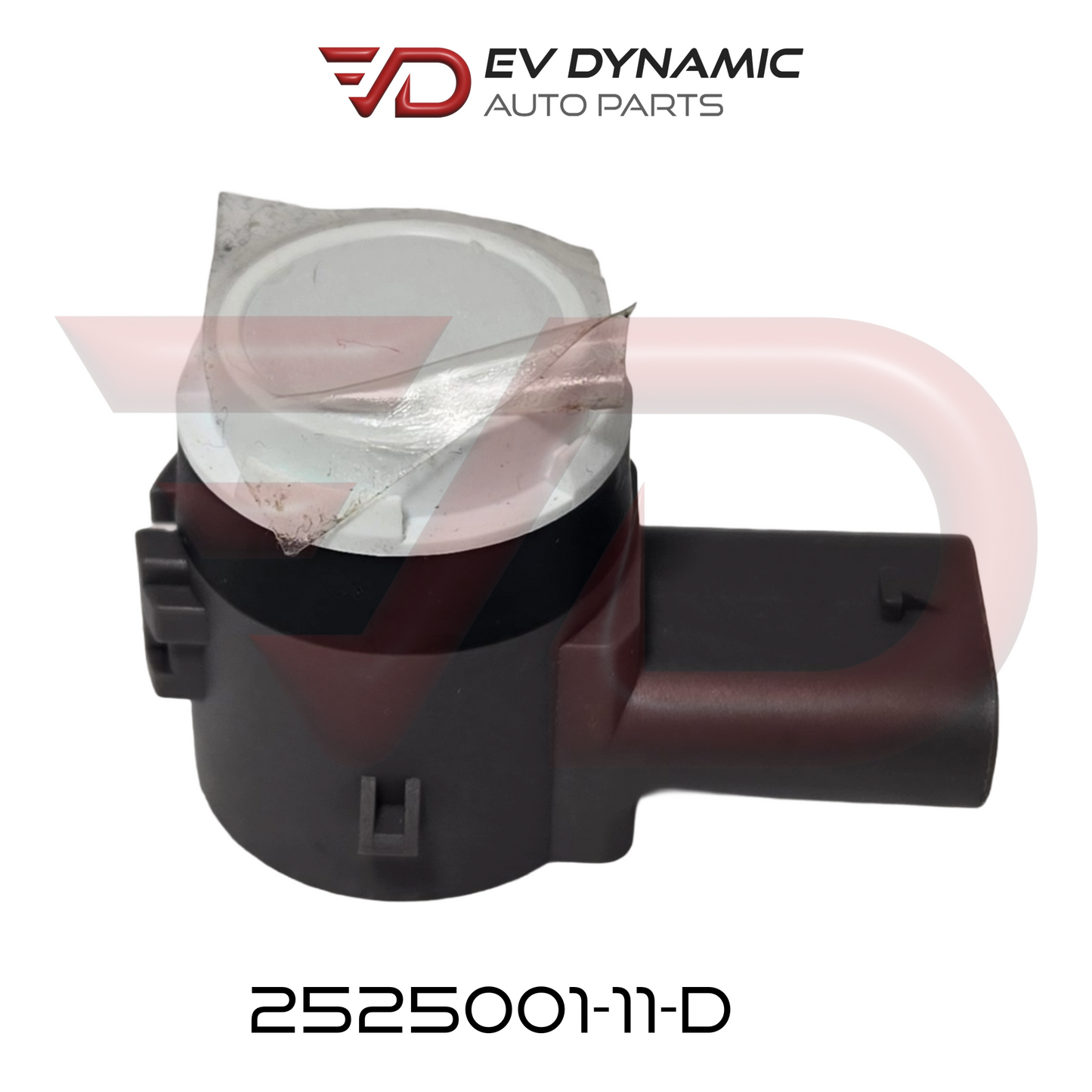 NEW OEM Tesla Model S Y X Ultrasonic Sensor APA Radial Pearl White 2525001-11-D