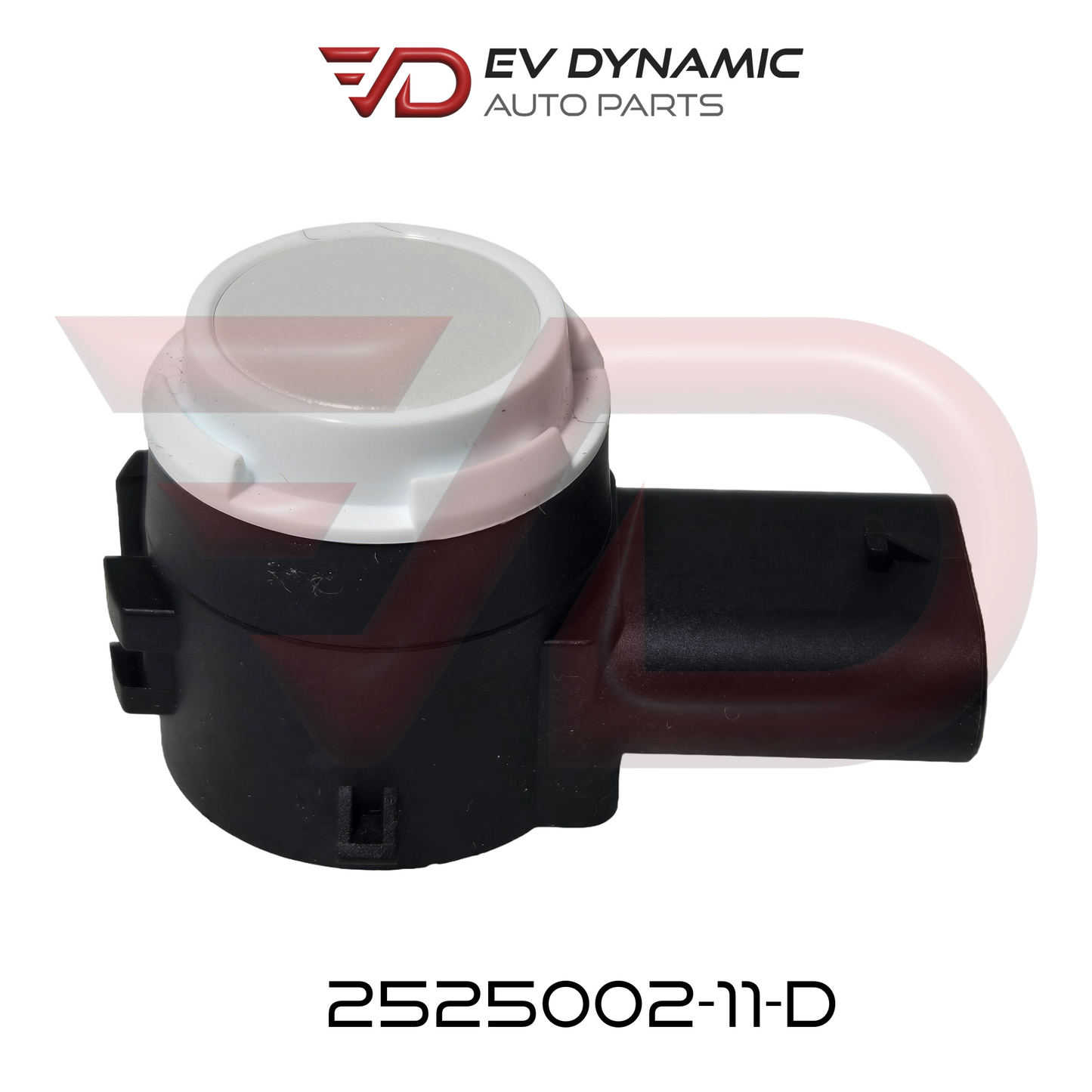 NEW OEM Tesla Model S Y X Ultrasonic Sensor UPA Radial Pearl White 2525002-11-D