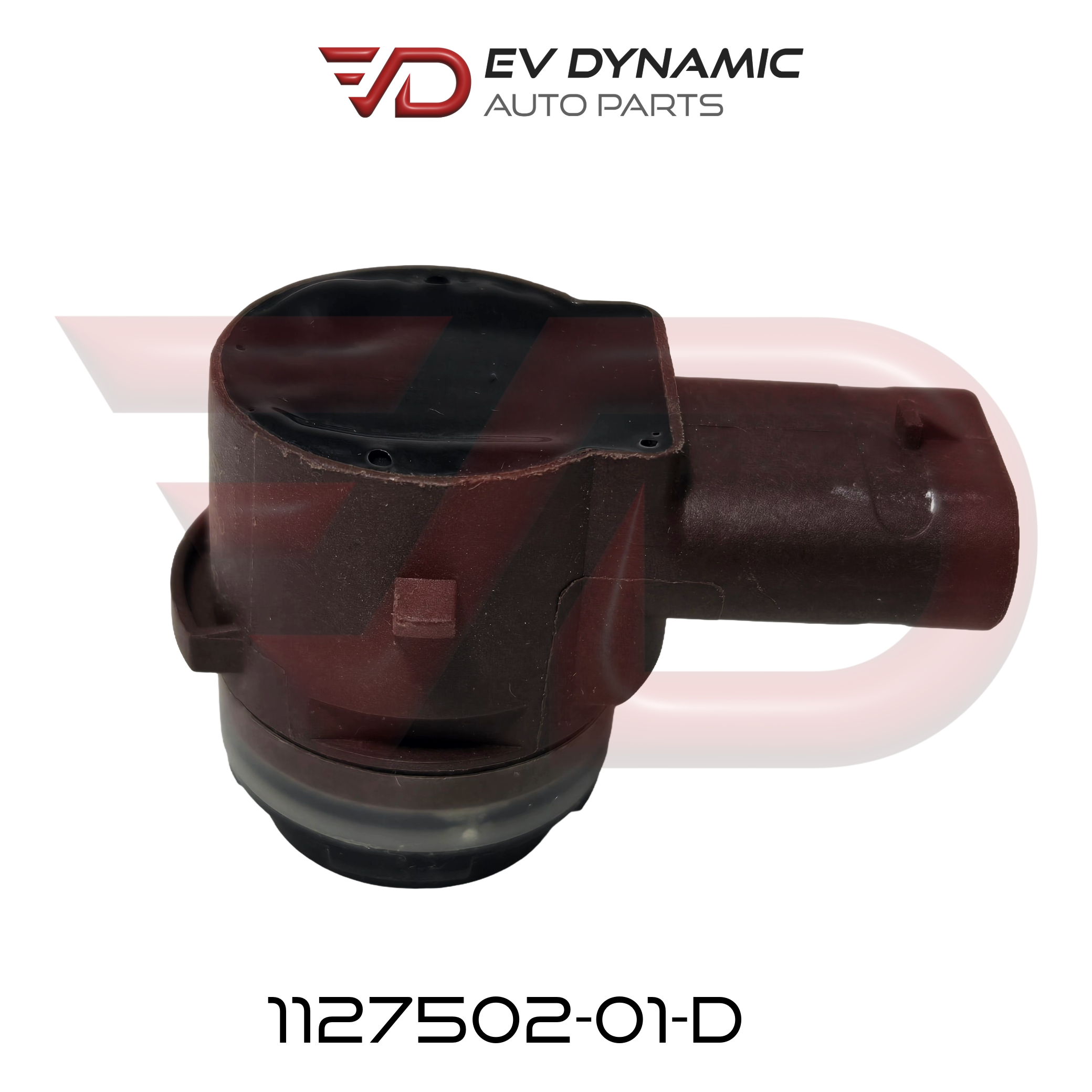 NEW OEM Tesla Model 3/Y/S/X Valeo APP Ultrasonic Sensor Radial Solid Black Assembly 1127502-01-D