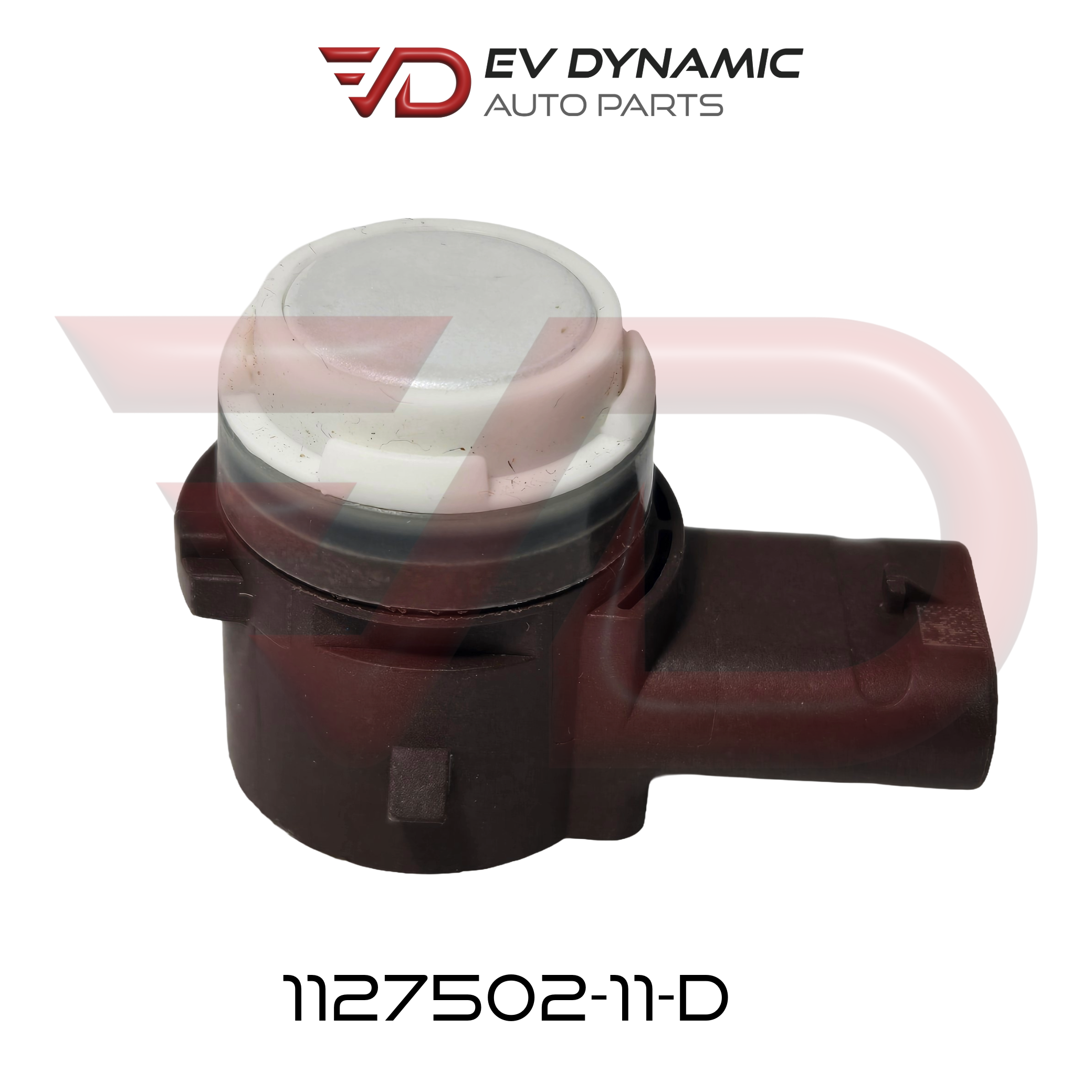 OEM Tesla Model 3/Y/S/X ULTRASONIC SENSOR APP RADIAL - DCR - ASSEMBLY - PEARL WHITE 1127502-11-D