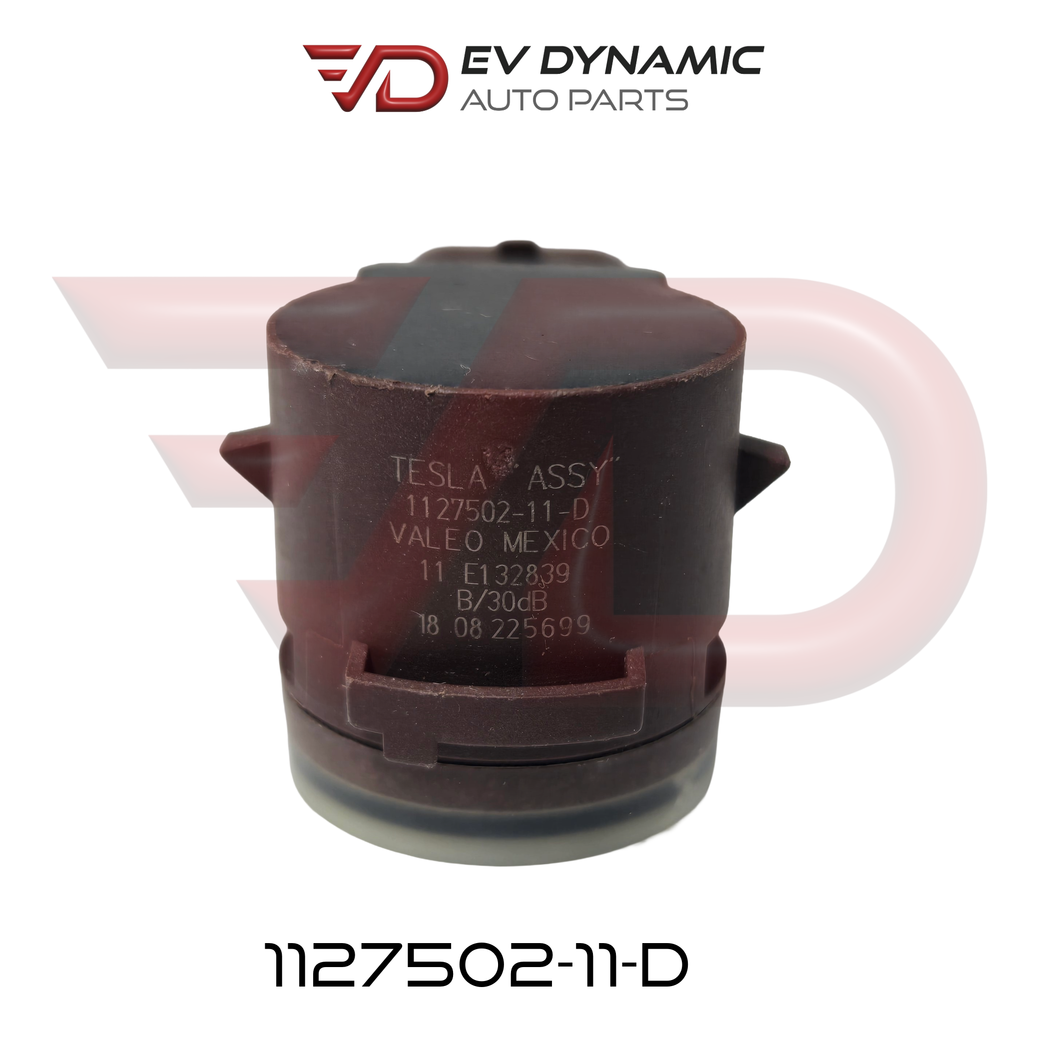 OEM Tesla Model 3/Y/S/X ULTRASONIC SENSOR APP RADIAL - DCR - ASSEMBLY - PEARL WHITE 1127502-11-D