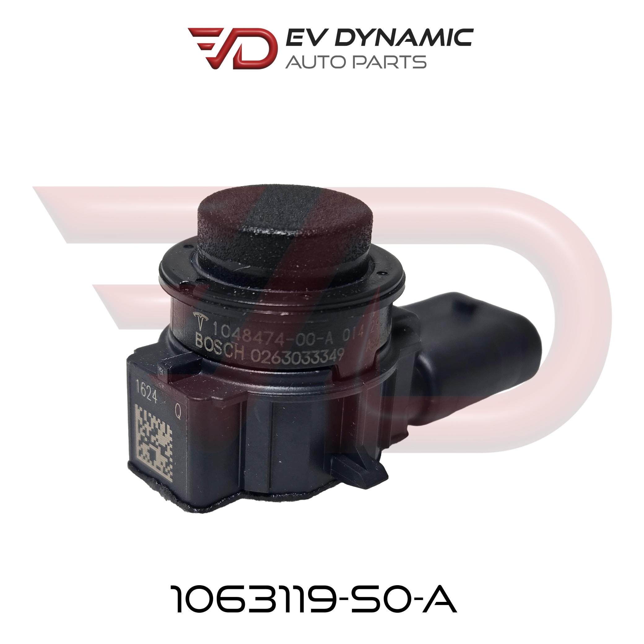 NEW OEM Tesla Park Assist Sensor MI00 Black (Service) 1063119-S0-A